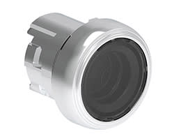 LOVATO ELECTRIC - Bouton poussoir lumineux affleurant a impulsion serie Platinum metal Ø22mm blanc