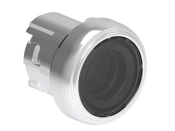 LOVATO ELECTRIC - Bouton poussoir lumineux affleurant a accrochage serie PLAT. metal Ø22mm blanc