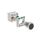 LOVATO ELECTRIC - KIT bouton-poussoir lum. en MÉT, plat, jaune/éclairé LED blanc 185-265VA