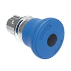 LOVATO ELECTRIC - Bouton "coup de poing" lum. touchetourner x deverouil,Ø30mm. xarrêt normal bleu