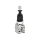 LOVATO ELECTRIC - Joystick Ø22mm PLAT. MÉT, avec verrouil. Mécanique + contact aux., stable, 2 NO