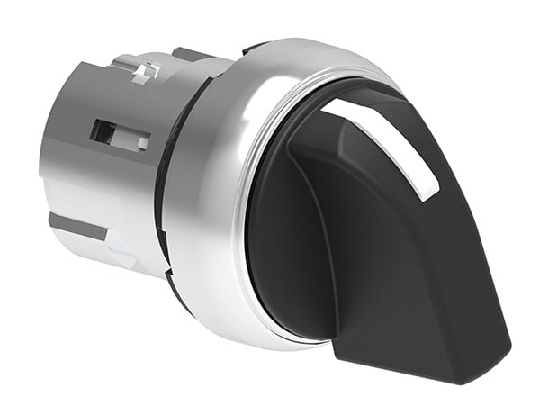 LOVATO ELECTRIC - Commutateur série Platinum Ø22mm métal, 2 positions, 0 - 1