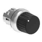 LOVATO ELECTRIC - Bouton tournant série Platinum Ø22mm métal, 2 positions, 0 - 1