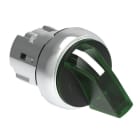 LOVATO ELECTRIC - Commutateur lumineux série Platinum Ø22mm métal, 2 positions, 0 < 1 vert