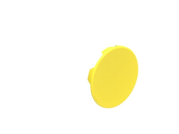 LOVATO ELECTRIC - CAPUCHON POUR BOUTON AFFLEURANT A IMPULSION OU ACCROCHAGE JAUNE