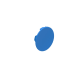 LOVATO ELECTRIC - CAPUCHON POUR BOUTON AFFLEURANT A IMPULSION OU ACCROCHAGE BLEU