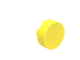 LOVATO ELECTRIC - CAPUCHON POUR BOUTON DEPASSANT A IMPULSION OU ACCROCHAGE JAUNE
