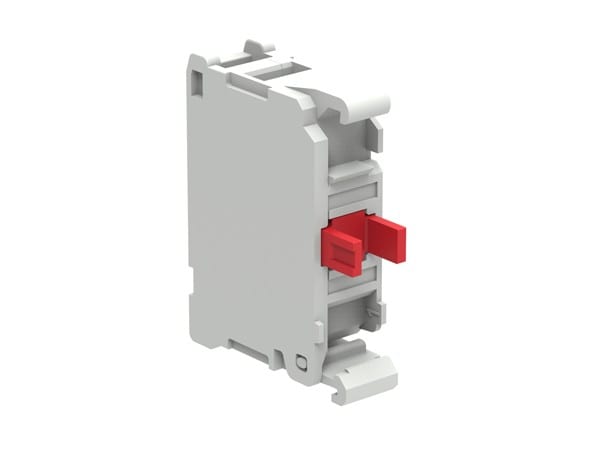 LOVATO ELECTRIC - ÉLÉMENT DE CONTACT NC A RESSORT Ø22mm SÉRIE PLATINUM CHROMED PLASTIC