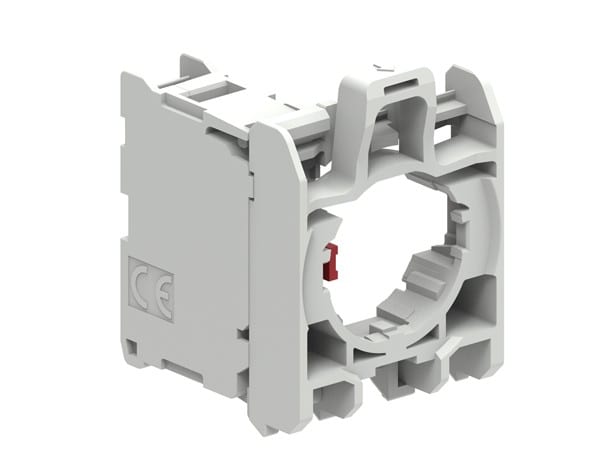 LOVATO ELECTRIC - ÉLÉMENT DE CONTACT NC A VIS Ø22mm PLAT. CHRO. PLASTIC AVEC ADAPTATEUR DE Mont