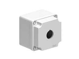 LOVATO ELECTRIC - Boîtiers en métal GRIS à trous Ø22mm pour 1 têtes