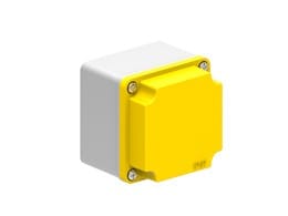 LOVATO ELECTRIC - Boîtiers en métal GRIS à trous Ø22mm pour 12 têtes (4x3)