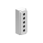 LOVATO ELECTRIC - Boîtiers en métal GRIS à trous Ø22mm pour 5 têtes