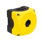 LOVATO ELECTRIC - Boîtiers en plastique JAUNE Série Platinum vide pour 1 bouton Ø22mm