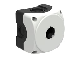 LOVATO ELECTRIC - Boîtiers en plastique GRIS Série Platinum vide pour 1 bouton Ø22mm