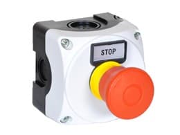 LOVATO ELECTRIC - BOITIER GRIS+ARRET URGENCE ISO TIRER