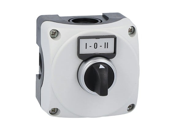 LOVATO ELECTRIC - Boite a bouton grise LPZP1A8 complete