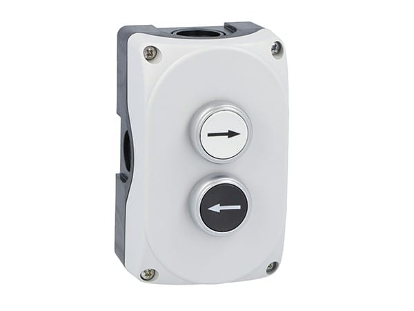 LOVATO ELECTRIC - Boite a bouton grise LPZP2A8 complete
