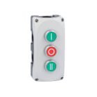 LOVATO ELECTRIC - Boite a bouton grise LPZP3A8 complete