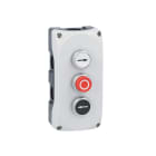LOVATO ELECTRIC - Boite a bouton grise LPZP3A8 complete
