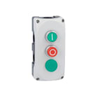 LOVATO ELECTRIC - Boite a bouton grise LPZP3A8 complete