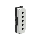 LOVATO ELECTRIC - Boîtiers en plastique GRIS Série Platinum vide pour 5 boutons Ø22mm