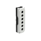 LOVATO ELECTRIC - Boîtiers en plastique GRIS Série Platinum vide pour 6 boutons Ø22mm