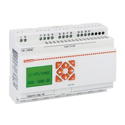 LOVATO ELECTRIC - Micro PLC, modules de base, 240VAC 12/8 à relais
