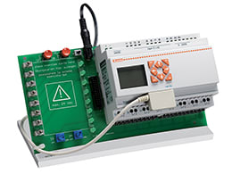 LOVATO ELECTRIC - KIT-DIDACTIQUES Micro PLC, 1 module LRD12RD024 et carte de simul. entr./sort.