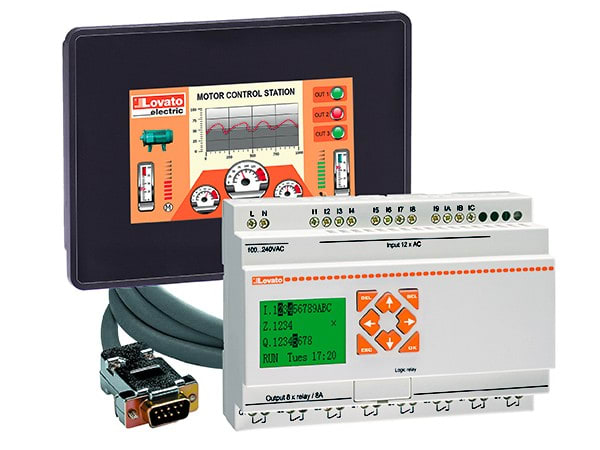 LOVATO ELECTRIC - KIT Micro PLC + display
