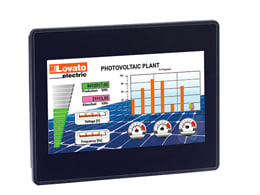 LOVATO ELECTRIC - Micro PLC, display HMI Ecran 7" TFT ACL