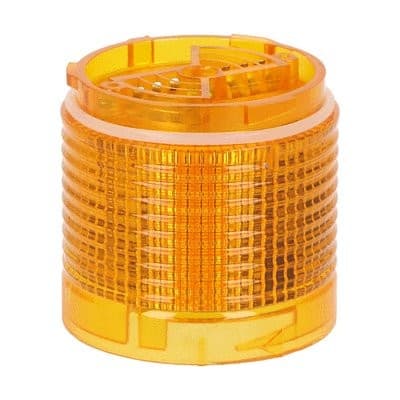 LOVATO ELECTRIC - MODULE CLIGNOTANT OU FIXE Ø50mm. À LED INTÉGRÉE, ORANGE