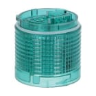 LOVATO ELECTRIC - MODULE CLIGNOTANT OU FIXE Ø50mm. À LED INTÉGRÉE, VERTE