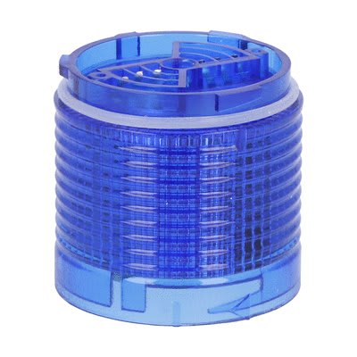 LOVATO ELECTRIC - MODULE CLIGNOTANT OU FIXE Ø50mm. À LED INTÉGRÉE, BLEUE