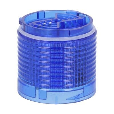 LOVATO ELECTRIC - MODULE CLIGNOTANT OU FIXE Ø50mm. À LED INTÉGRÉE, BLEUE