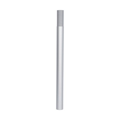 LOVATO ELECTRIC - TUBE D'EXTENSION x COLONNE DE SIGNAL. Ø50mm, MÉTAL 250mm AVEC EXTRÉMITÉ FILETÉE
