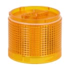 LOVATO ELECTRIC - MODULE CLIGNOTANT OU FIXE Ø70mm. À LED INTÉGRÉE, ORANGE
