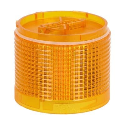 LOVATO ELECTRIC - MODULE CLIGNOTANT OU FIXE Ø70mm. À LED INTÉGRÉE, ORANGE