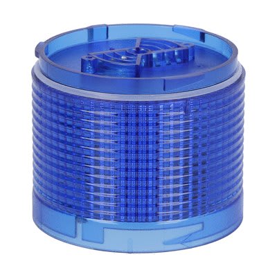 LOVATO ELECTRIC - MODULE CLIGNOTANT OU FIXE Ø70mm. À LED INTÉGRÉE, BLEUE