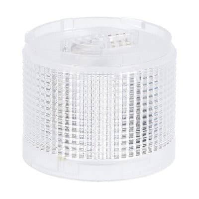 LOVATO ELECTRIC - MODULE CLIGNOTANT OU FIXE Ø70mm. À LED INTÉGRÉE, BLANCHE