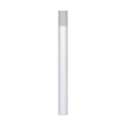 LOVATO ELECTRIC - TUBE D'EXTENSION x COLONNE DE SIGNAL. Ø70mm, MÉTAL 250mm AVEC EXTRÉMITÉ FILETÉE