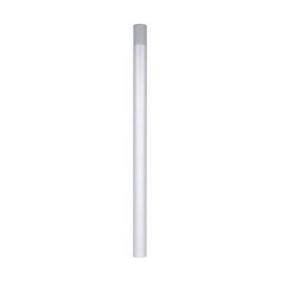 LOVATO ELECTRIC - TUBE D'EXTENSION x COLONNE DE SIGNAL. Ø70mm, MÉTAL 400mm AVEC EXTRÉMITÉ FILETÉE