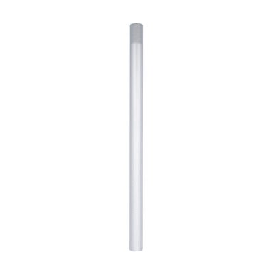 LOVATO ELECTRIC - TUBE D'EXTENSION x COLONNE DE SIGNAL. Ø70mm, MÉTAL 400mm AVEC EXTRÉMITÉ FILETÉE