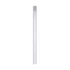 LOVATO ELECTRIC - TUBE D'EXTENSION x COLONNE DE SIGNAL. Ø70mm, MÉTAL 400mm AVEC EXTRÉMITÉ FILETÉE