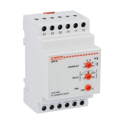 LOVATO ELECTRIC - Rel. de contr de niveau modul fon. de vidange ou remplis. 1 invers.24/220-240VAC