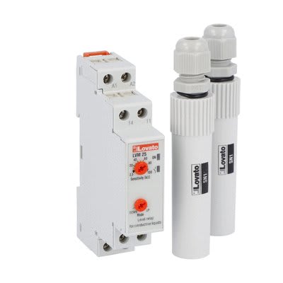 LOVATO ELECTRIC - KIT-Relais de contrôle de niveau, LVM25240 + 2 sondes SN1