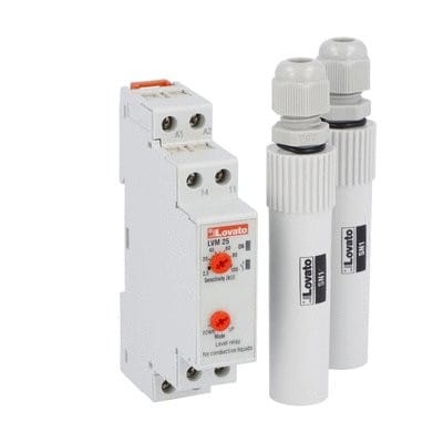 LOVATO ELECTRIC - KIT-Relais de contrôle de niveau, LVM25240 + 2 sondes SN1