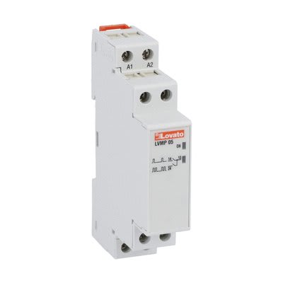 LOVATO ELECTRIC - Rel. invers. de priorité modul. 24-48VDC et 24-240VAC 2NO