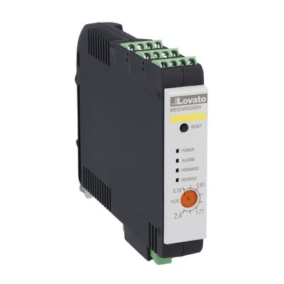 LOVATO ELECTRIC - Démarreur-inverseur électronique avec STO, 24 VDC, 2,4 A