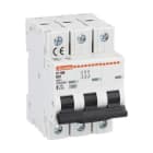 LOVATO ELECTRIC - DISJONCTEUR MODULAIRE magnetotermique 3P B 1A 10kA