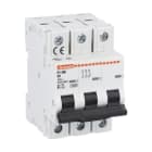 LOVATO ELECTRIC - DISJONCTEUR MODULAIRE magnetotermique 3P C 6A 10kA